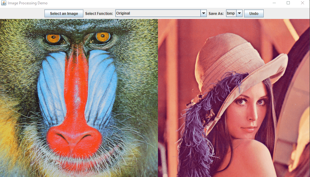 Image Processing Desktop Application