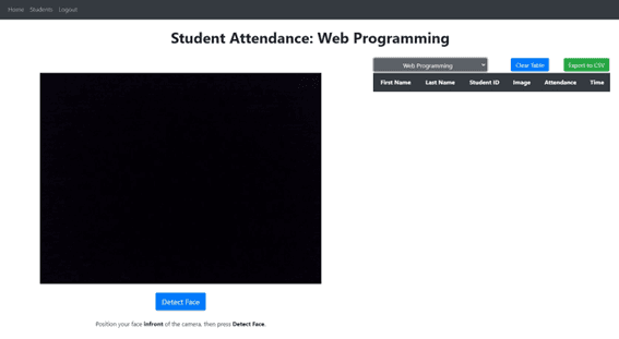 Student Attendance System Using Facial Recognition